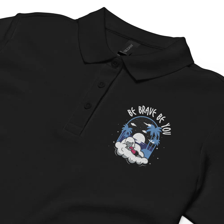 Cloudy Night BBBY Women's Polo Shirt Embroidered product image (2)