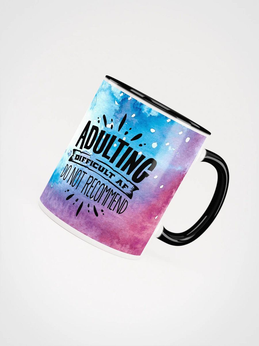 Adulting Difficult AF Ceramic Mug product image (3)