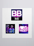 BB Media Industries Logo Stickers product image (1)