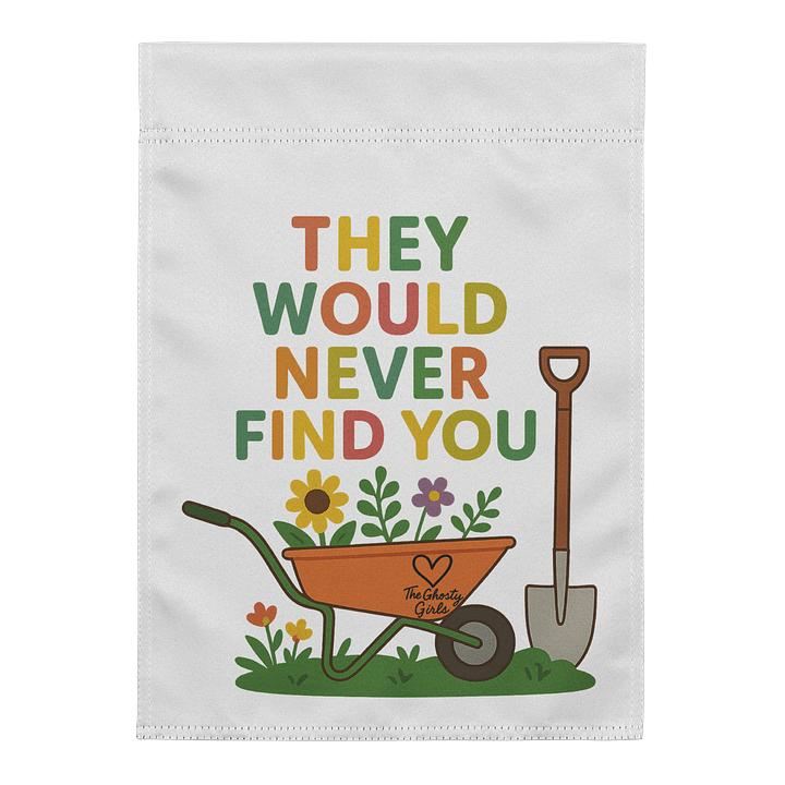 Garden flag to Let your neighbors know to watch out! product image (1)