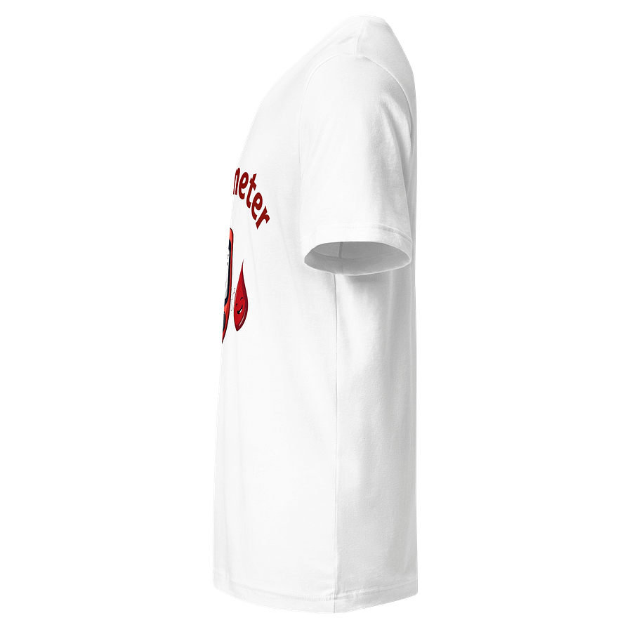 Happy Glucometer Red V-Neck Tee product image (5)