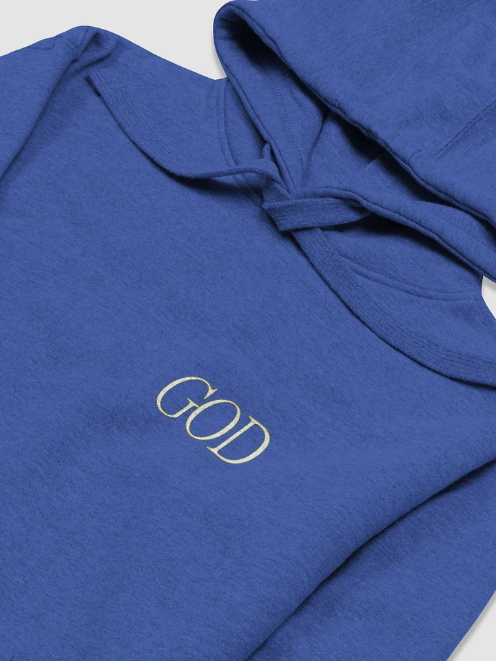 Good Vs Evil - God's In My Heart & The Devil's On My Back - Cotton Heritage Unisex Premium Hoodie product image (4)