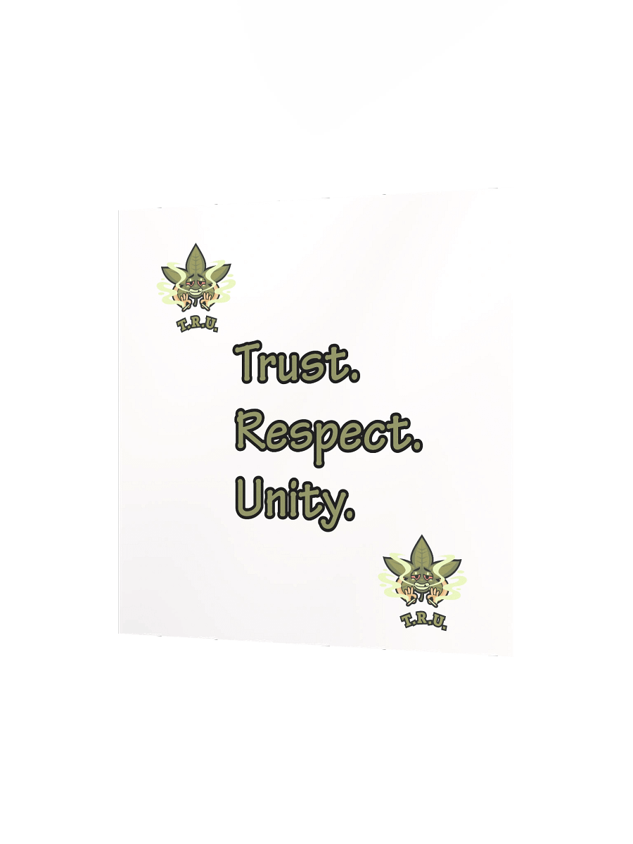 Trust. Respect. Unity. Poster product image (3)