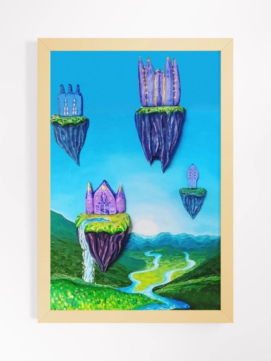 Fantasy World Framed Print product image (3)