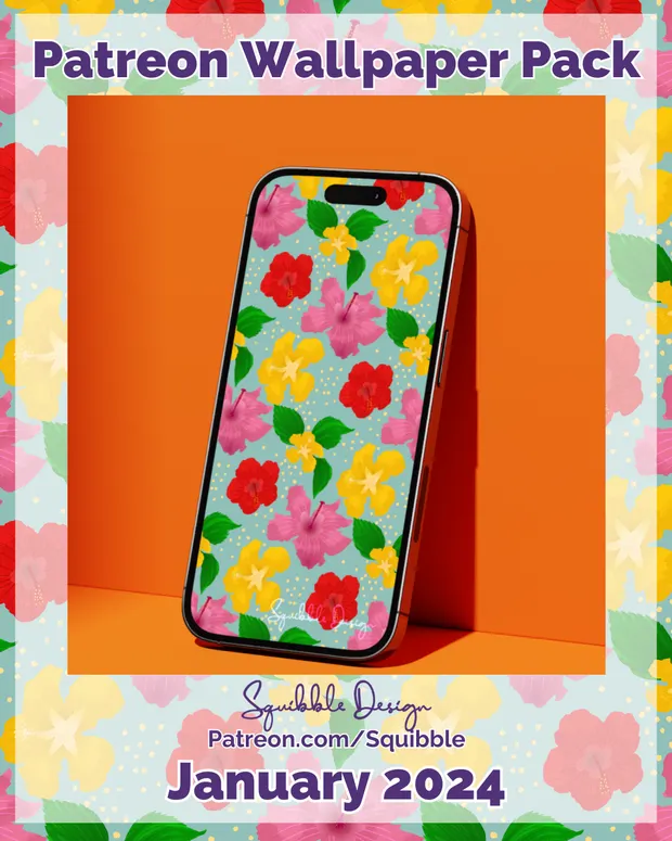Wallpaper Pack for Members January 2024 product image (1)