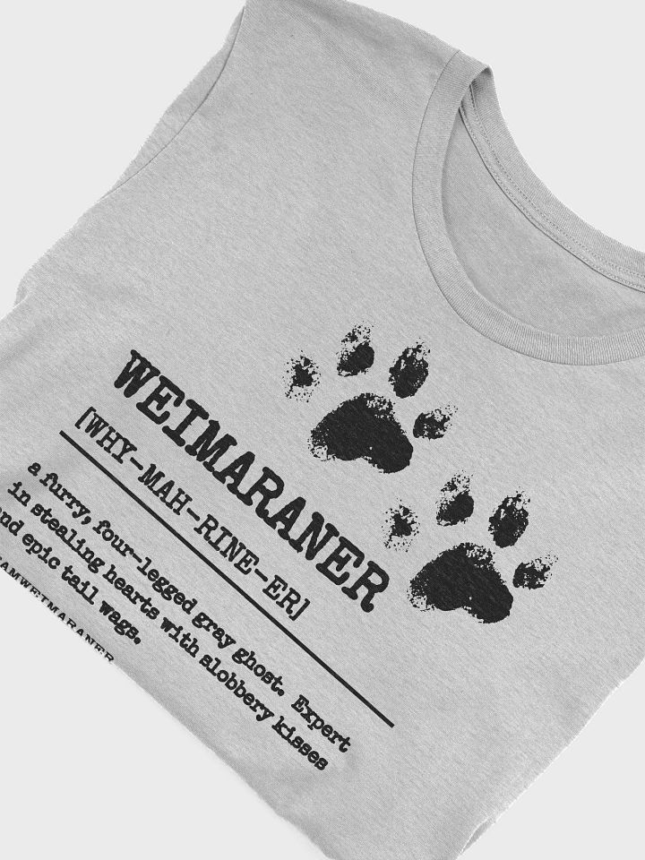Definition of Weimaraner - Bella+Canvas Supersoft T-shirt product image (2)