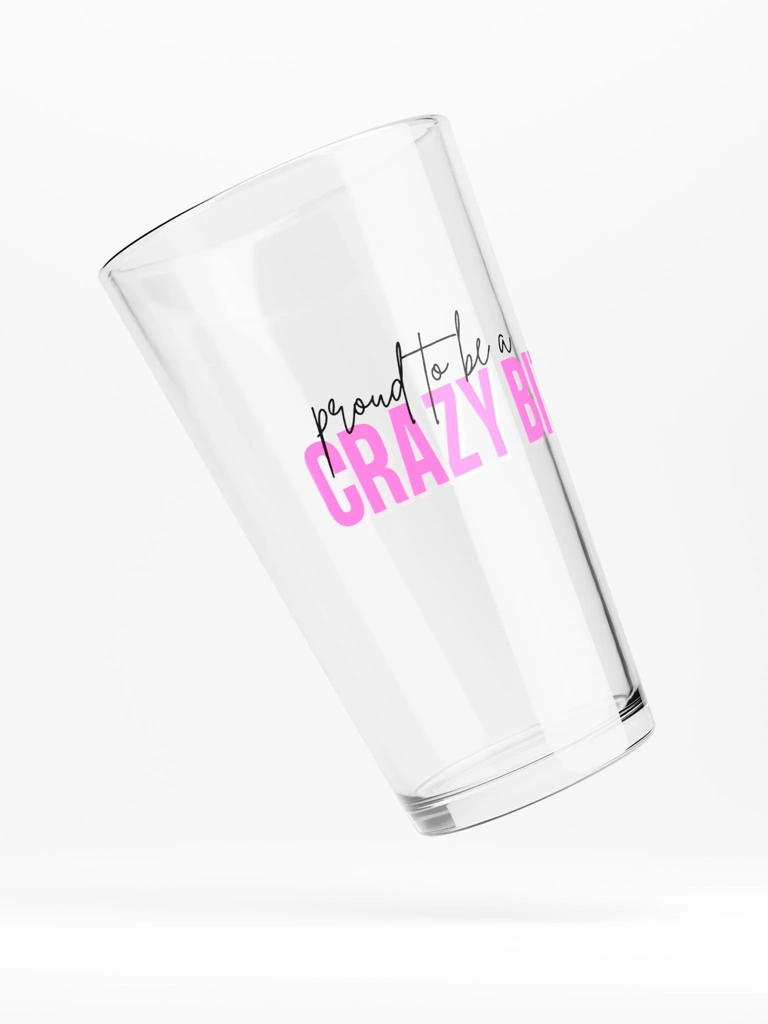 Elegant Shaker Pint Glass product image (3)