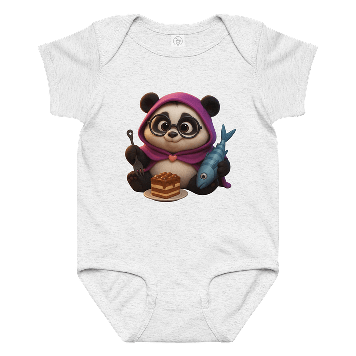 Yummy Panda - Baby Jersey Bodysuit product image (6)