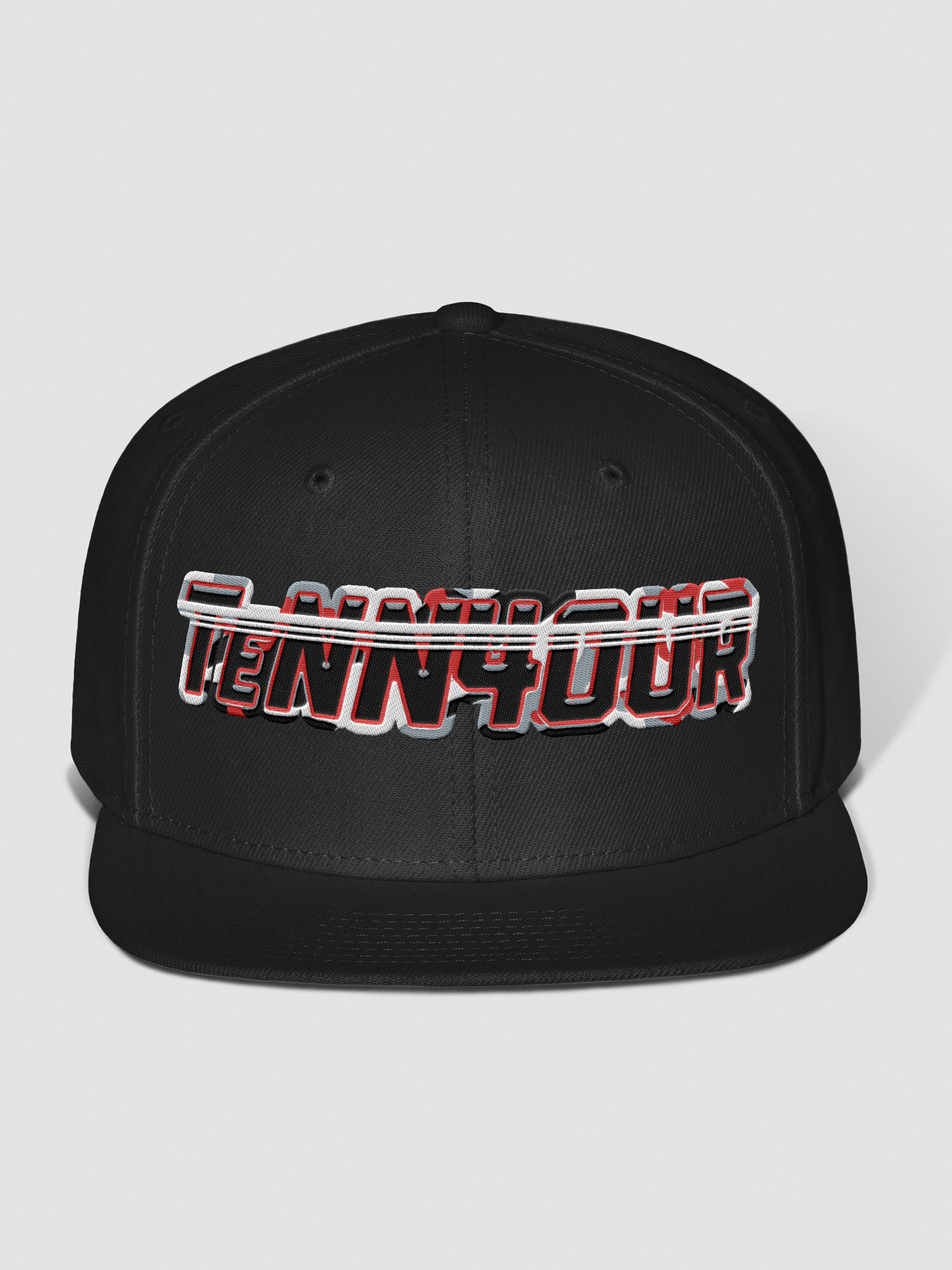 #TENN4OURARMY Snapback Cap - Red & White product image (4)