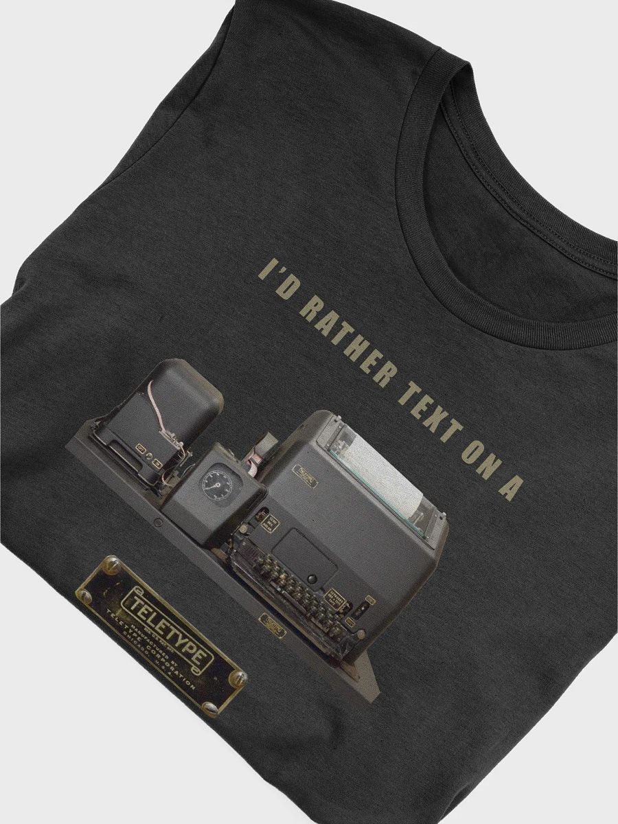 I'd rather text on a Teletype product image (5)