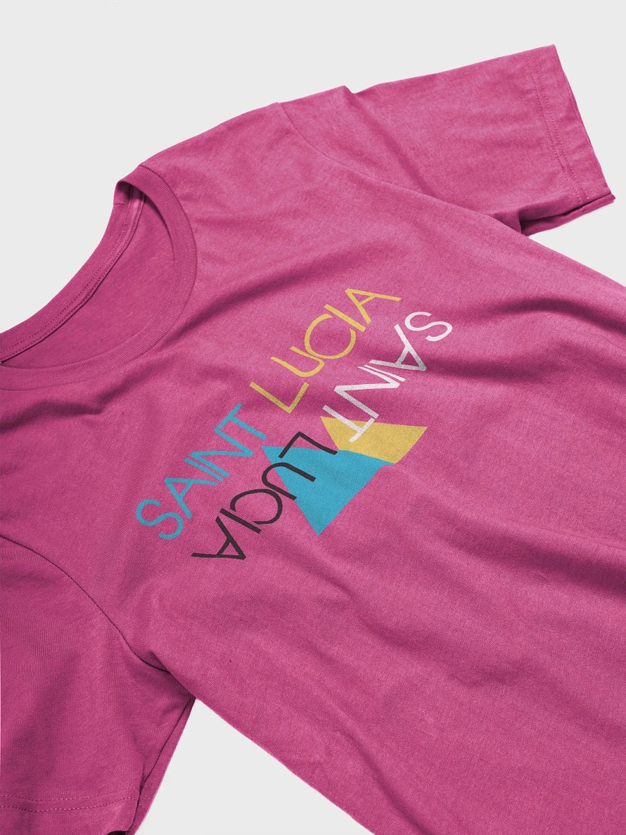 Pitons Coastal Gradient Saint Lucia T-Shirt product image (24)