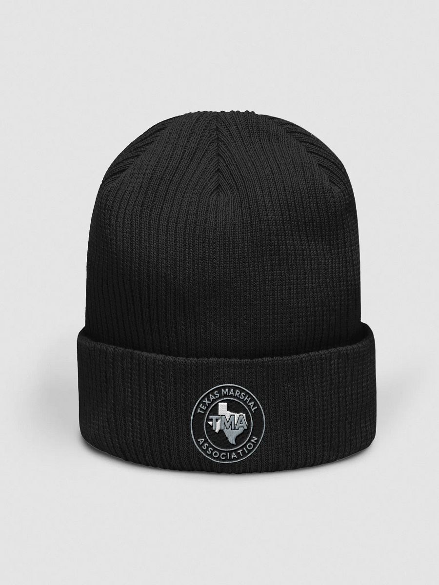 Texas Marshal Association B&W Logo Beanie product image (1)