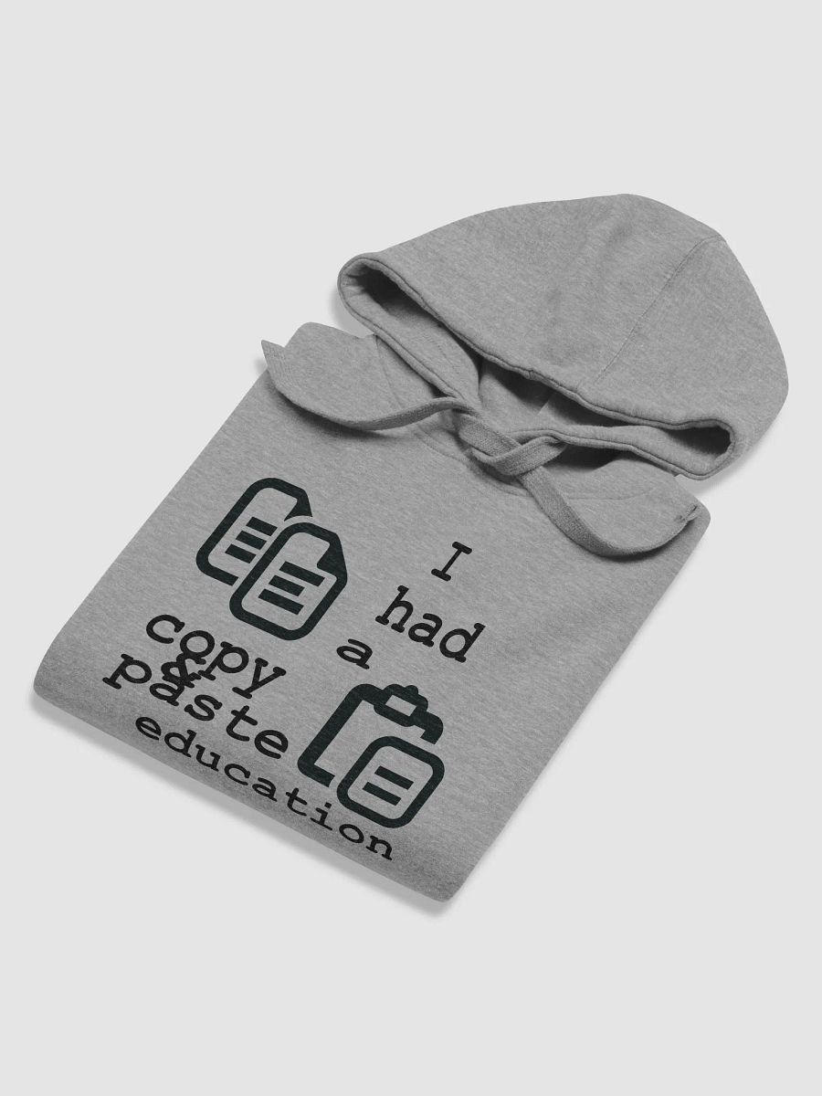 I Had A Copy & Paste Education - Colour - Cotton Heritage Unisex Premium Hoodie product image (5)