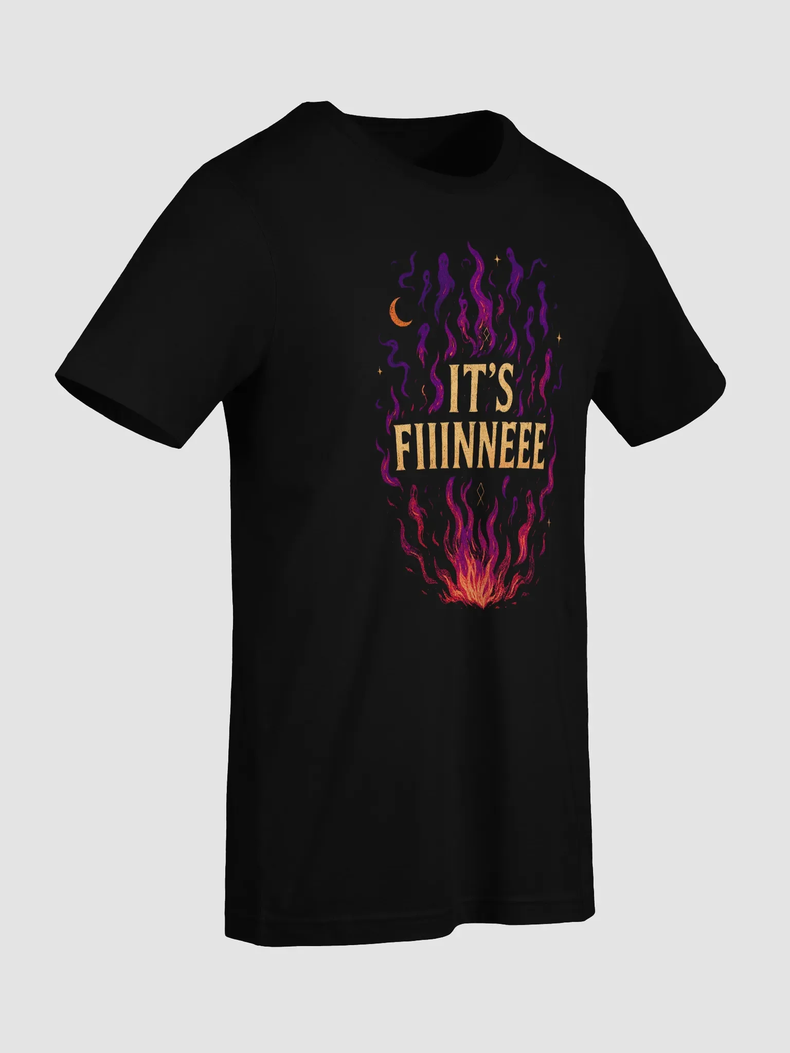 "It’s Fiiinnneee" Chaos Tee product image (4)