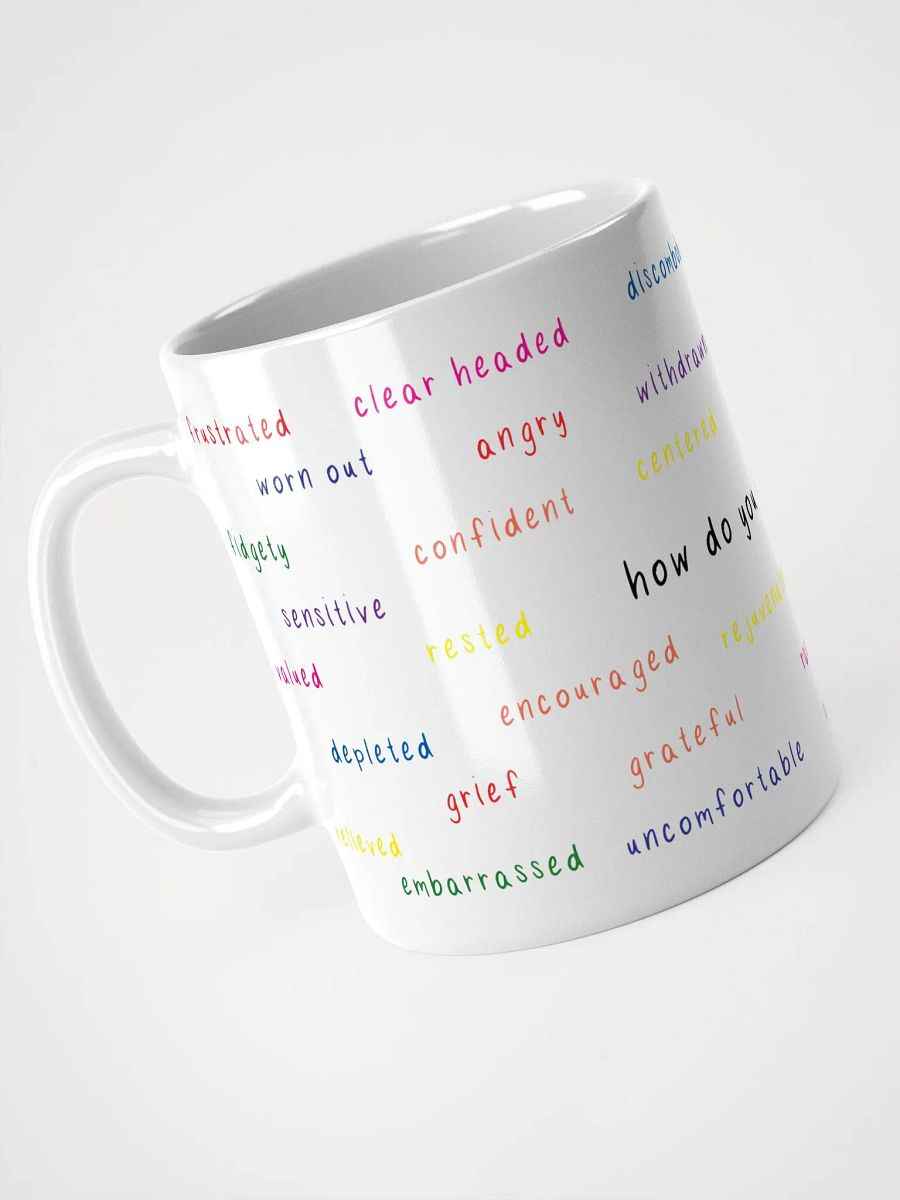 Feeling Words Mug product image (2)