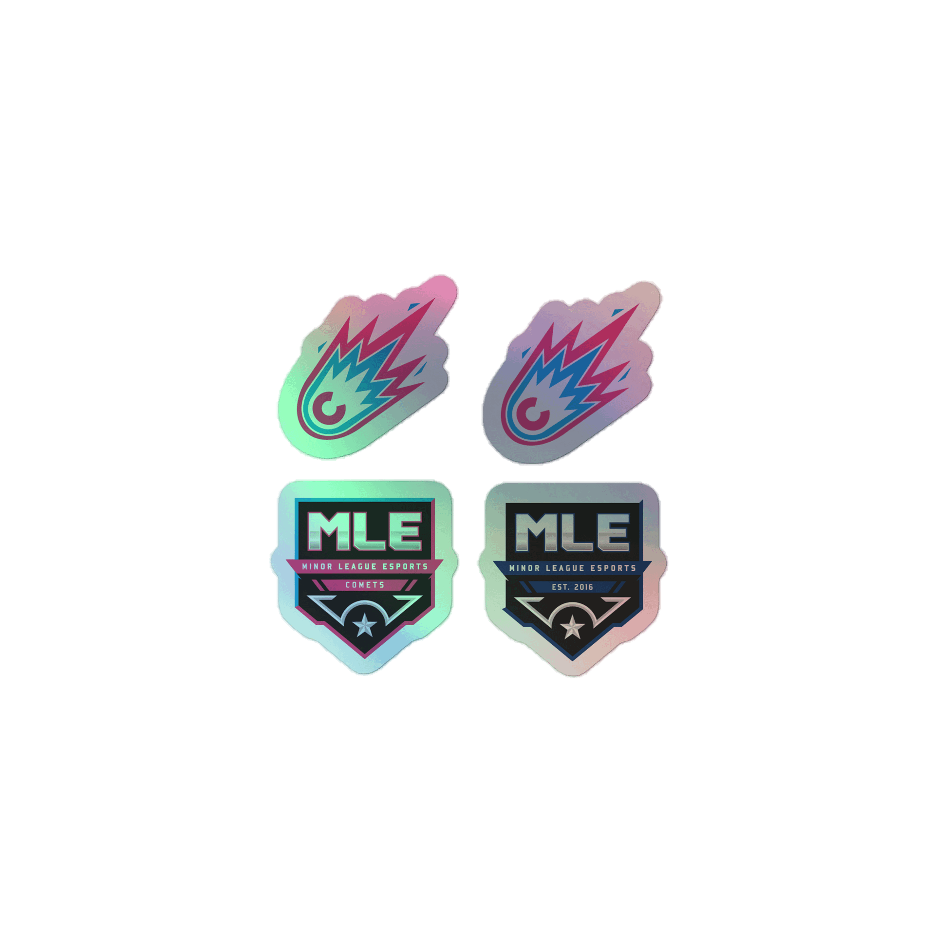 Comets Holographic Sticker Set product image (1)