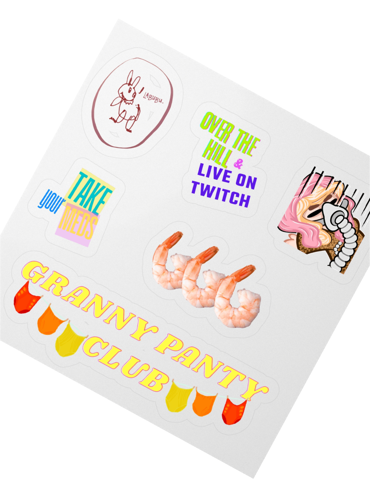 Chaos Sticker Sheet product image (2)