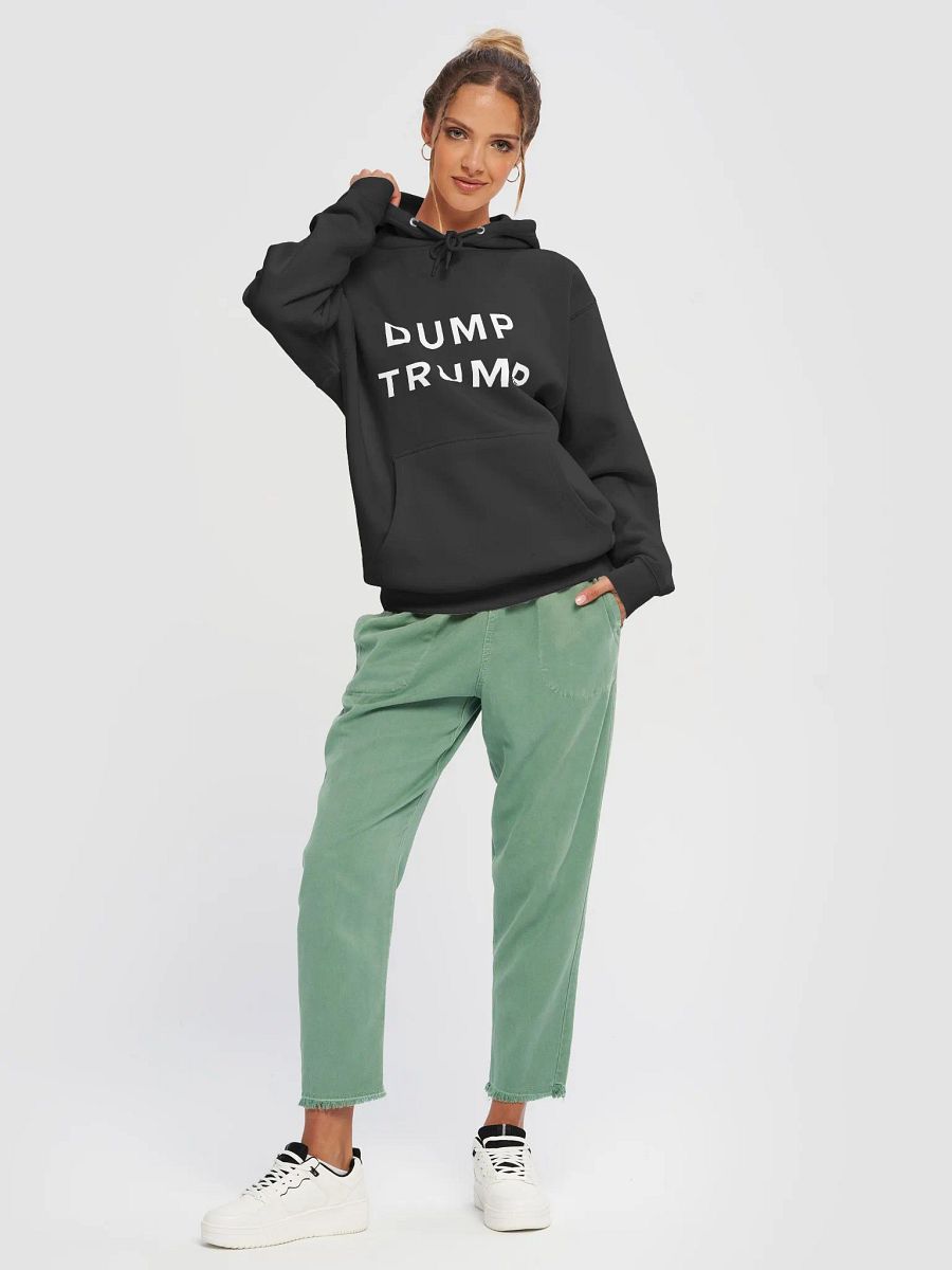 Protest Statement Pullover Hoodie - DUMP TRUMP product image (27)
