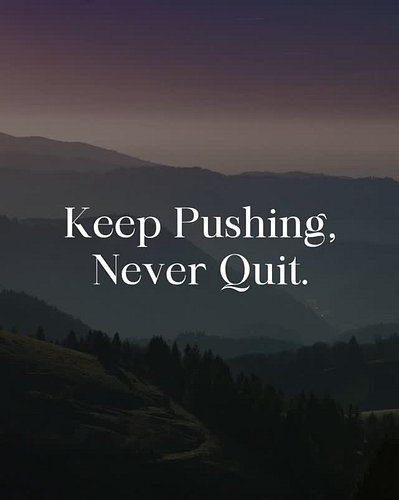 Keep Trying!