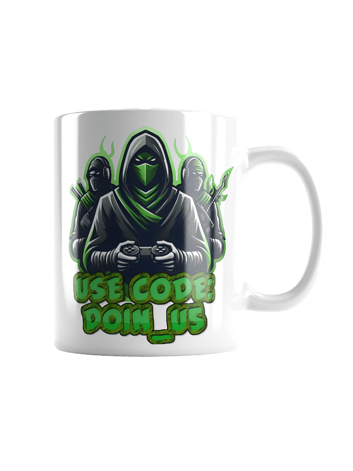 Neon Rep Gaming Mug White product image (1)