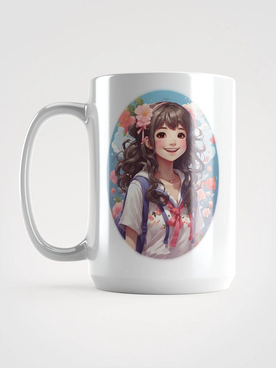 Blooming Joy White Glossy Mug product image (6)