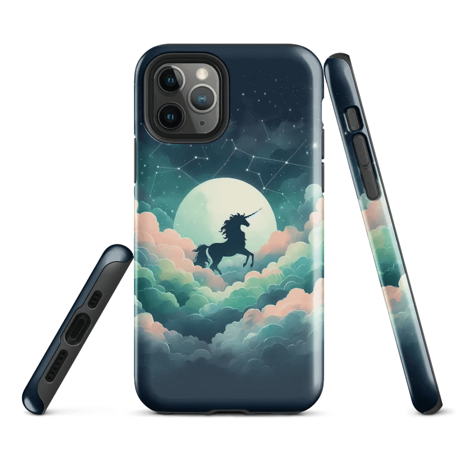 Lunar Unicorn Dreams Tough Case for iPhone® product image (2)