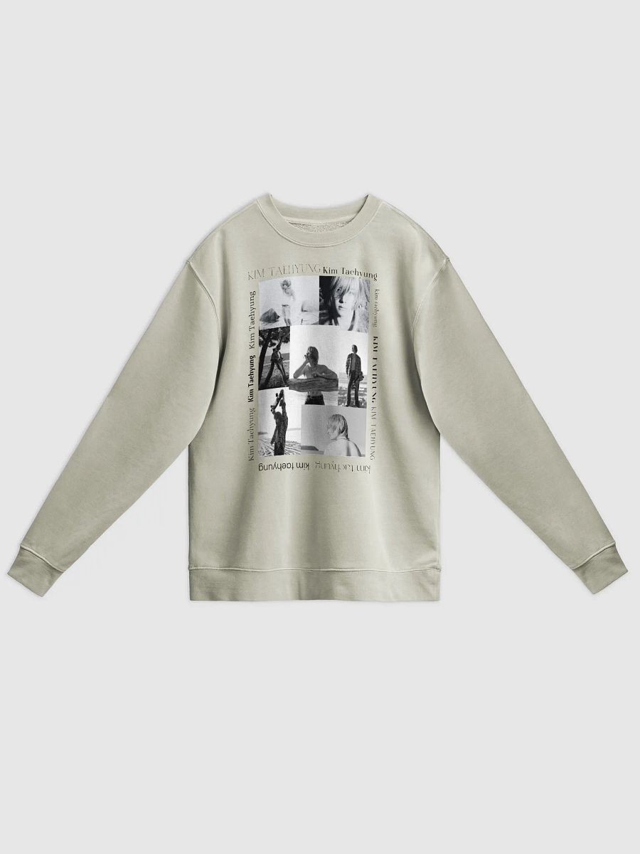 Kim Taehyung Unisex Independing Trading Co. PigmentDyed Sweatshirt product image (1)