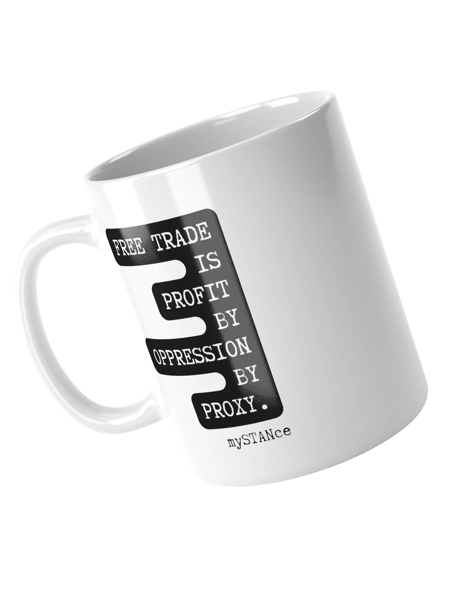 Free Trade is Profit by Oppression by Proxy Mug product image (9)