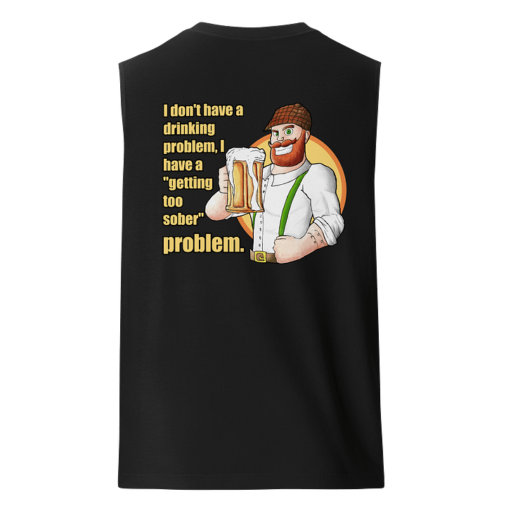 Beer Lad 2 muscle tank back product image (1)