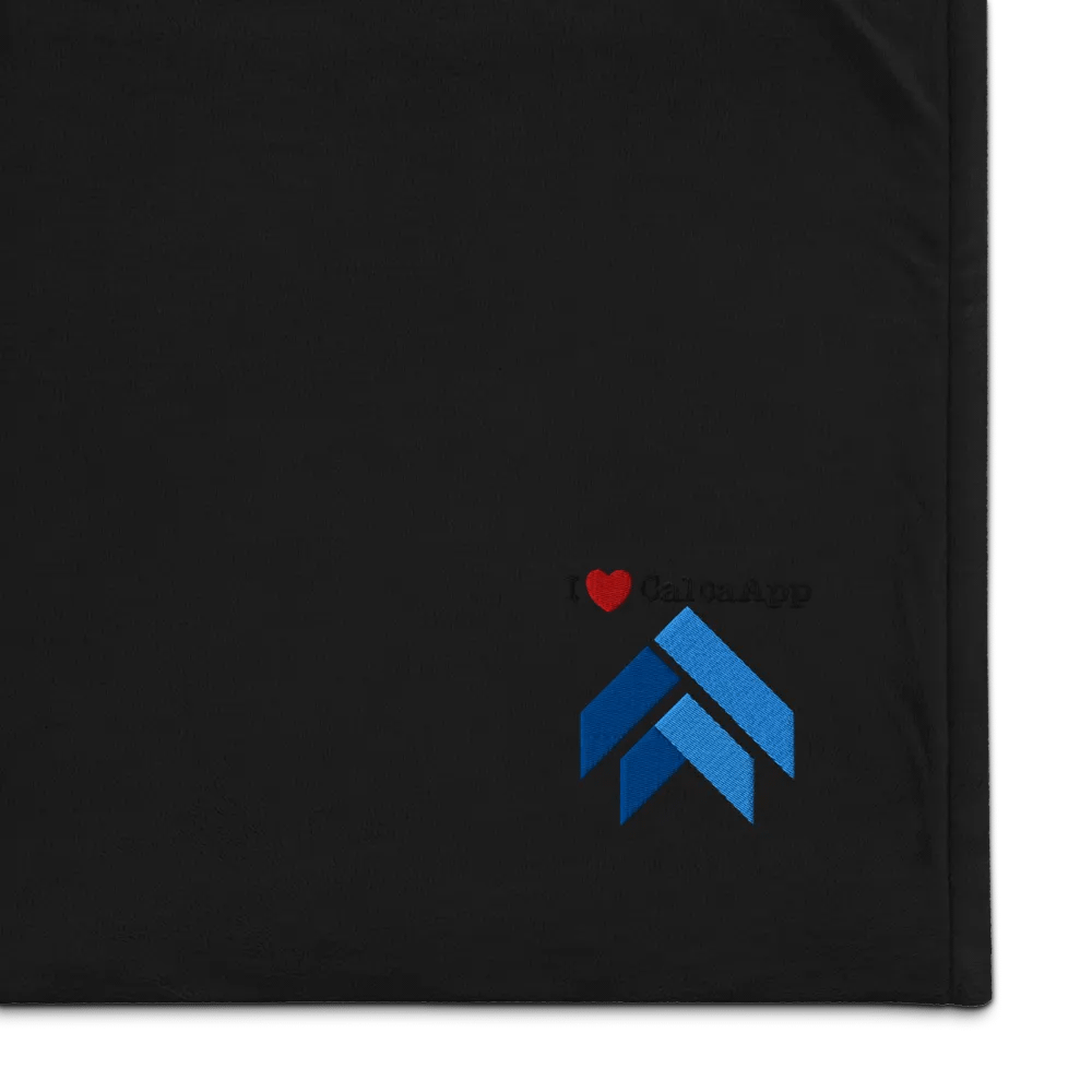 Cozy Love Triangle Premium Blanket product image (1)