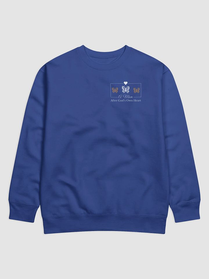 God`s Heart Mom, Heritage Sweatshirt. product image (2)