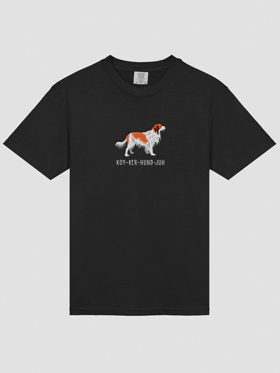 Koy-Ker-Hund-Juh T-Shirt(Embroidered) of a Kooikerhondje product image (14)