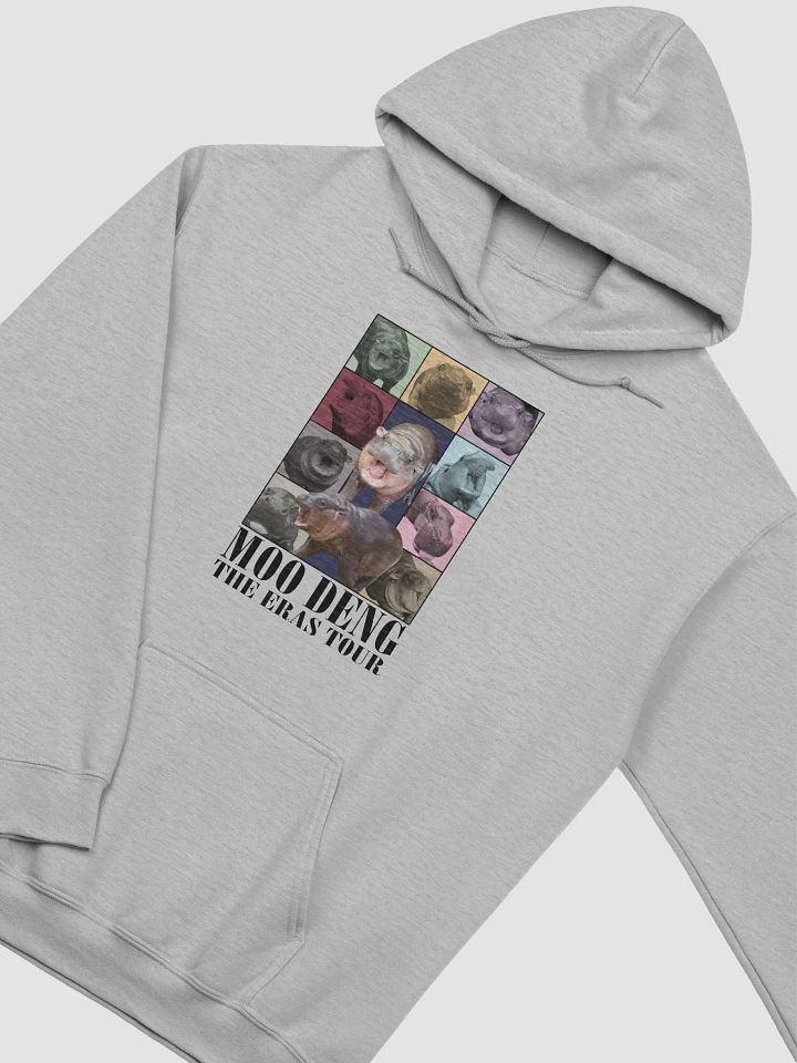 In My Moo Deng Era Playful Hippo Expressions Hoodie product image (2)