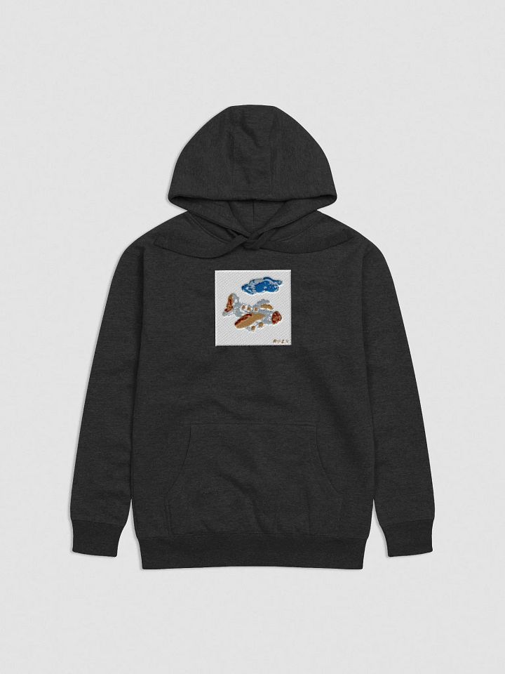 Kid Airplane (Cotton Heritage Unisex Premium Hoodie) product image (1)
