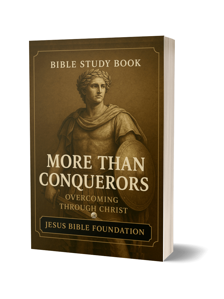 Bible Study Book More Than Conquerors: Overcoming through Christ product image (1)