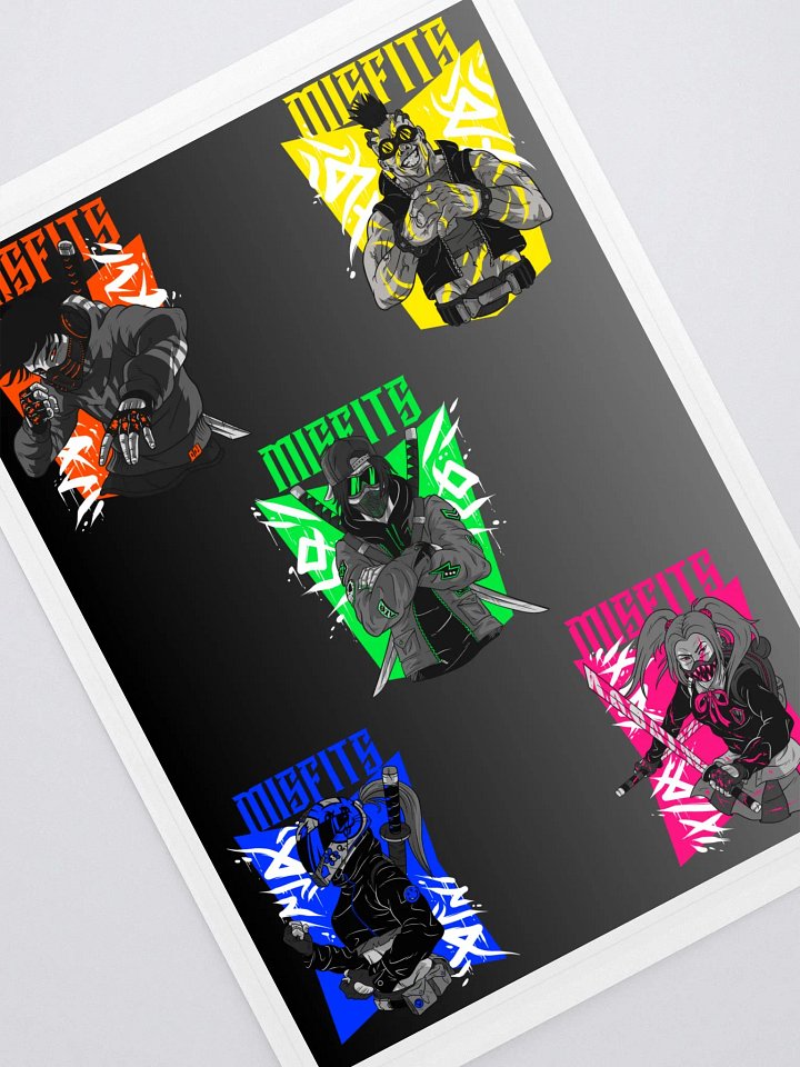 Street Warrior Sticker Collection product image (1)