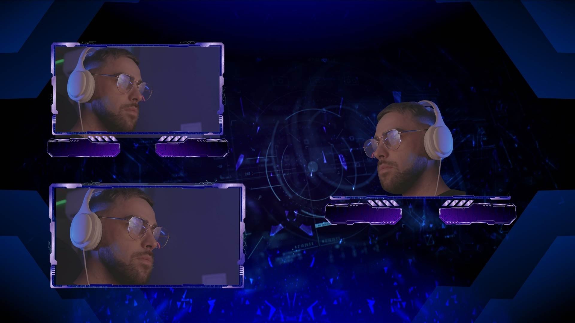 Futuristic Stream Overlay Package product image (3)