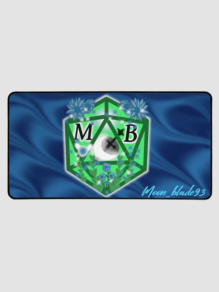 Moonblade- Spring D20 Desk Mat 15.5" x 31.5" product image (1)