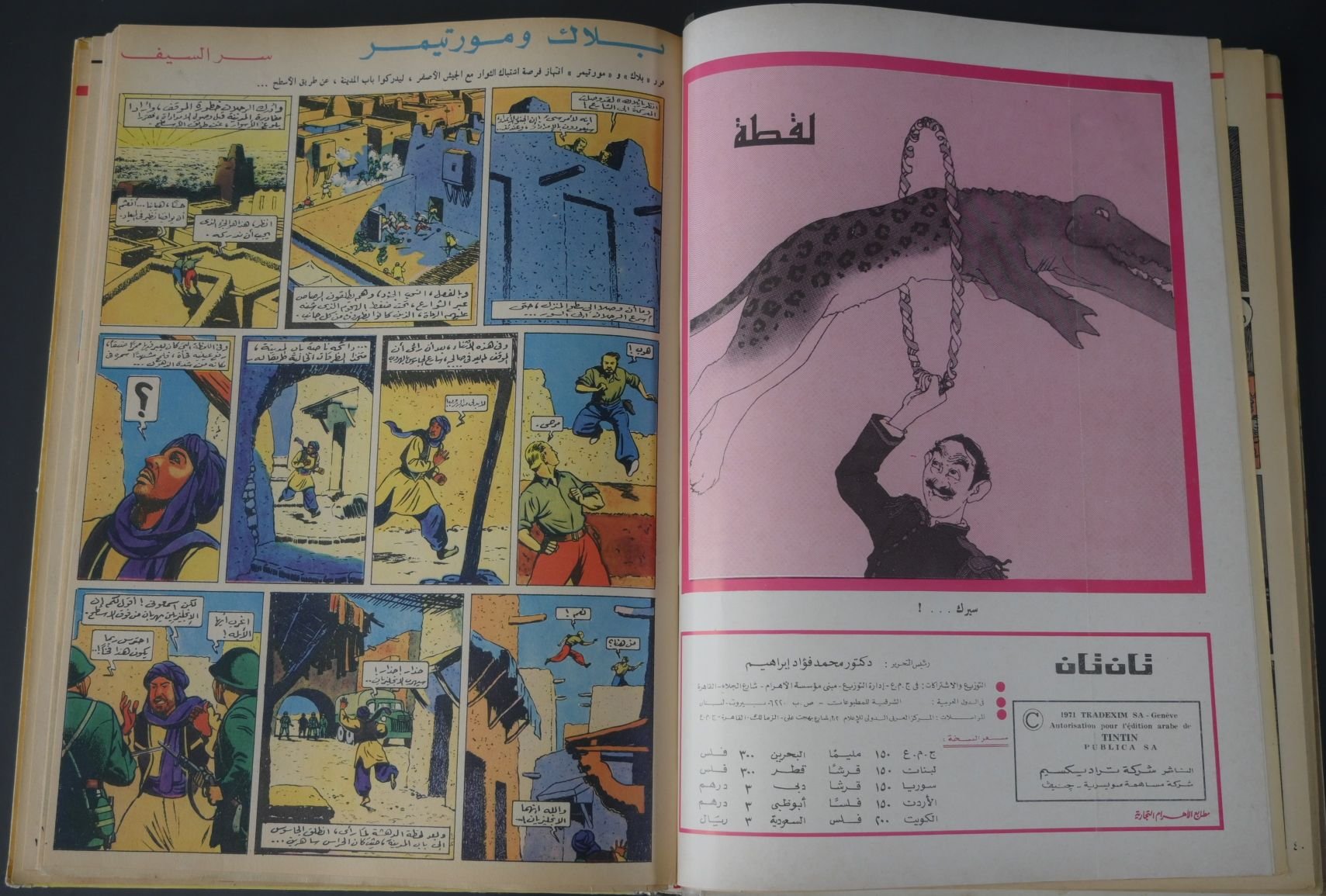 مجلد مجلة تان تان عام 1977 (المجلد الحادي والستون) product image (7)