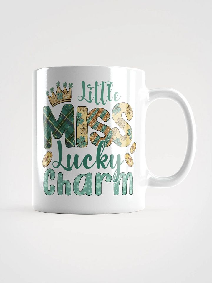 Miss Lucky Charm White Glossy Mug product image (3)