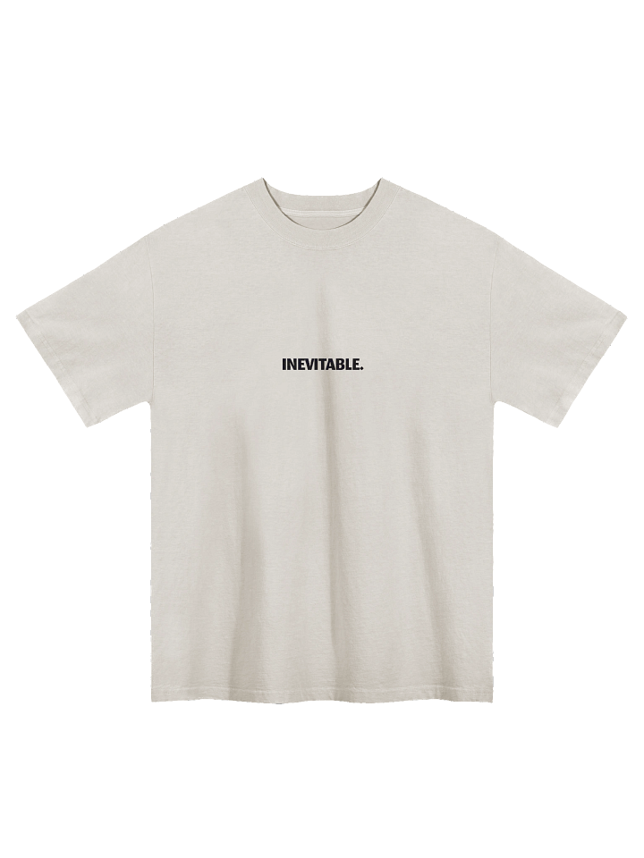 Magigio Death of Chance “Inevitable” Oversized Faded Tee (Black) product image (1)
