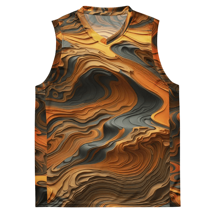 Harmony Flow Unisex Basketball Jersey product image (2)