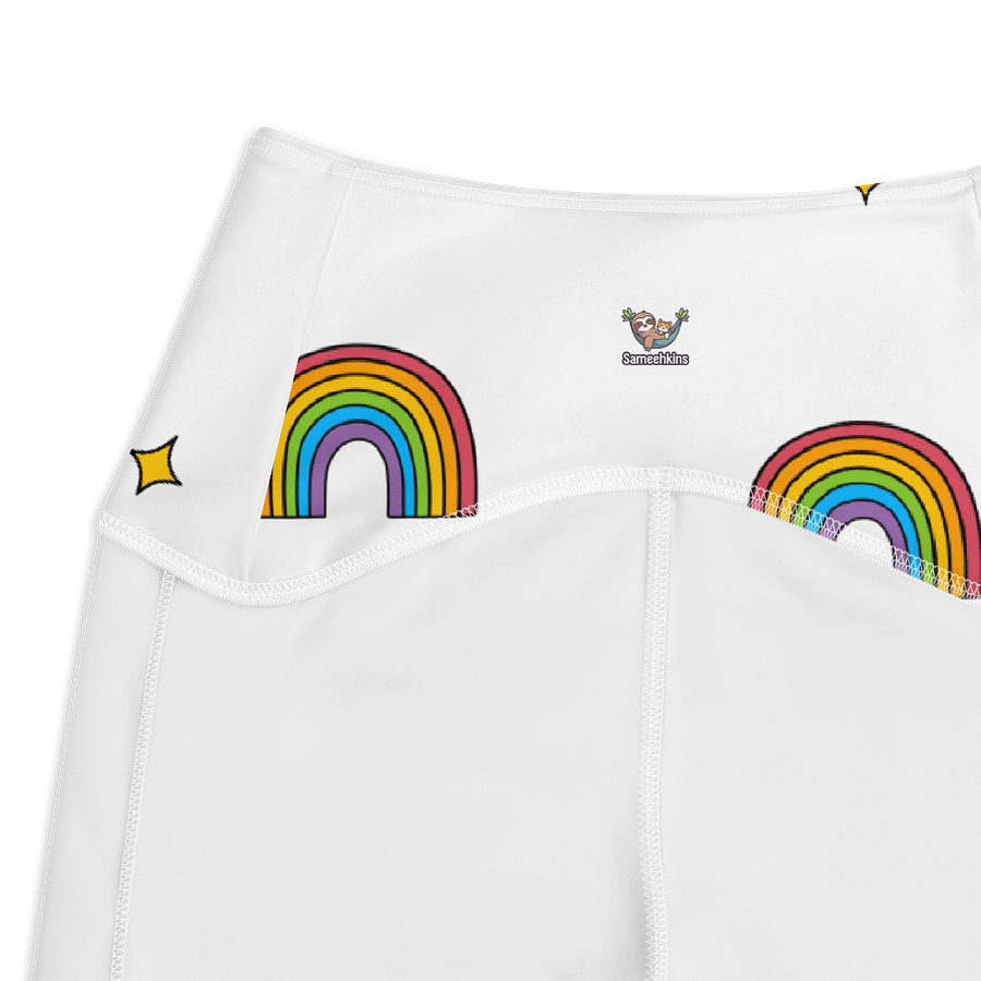Stellar Rainbow Crossover Leggings product image (3)