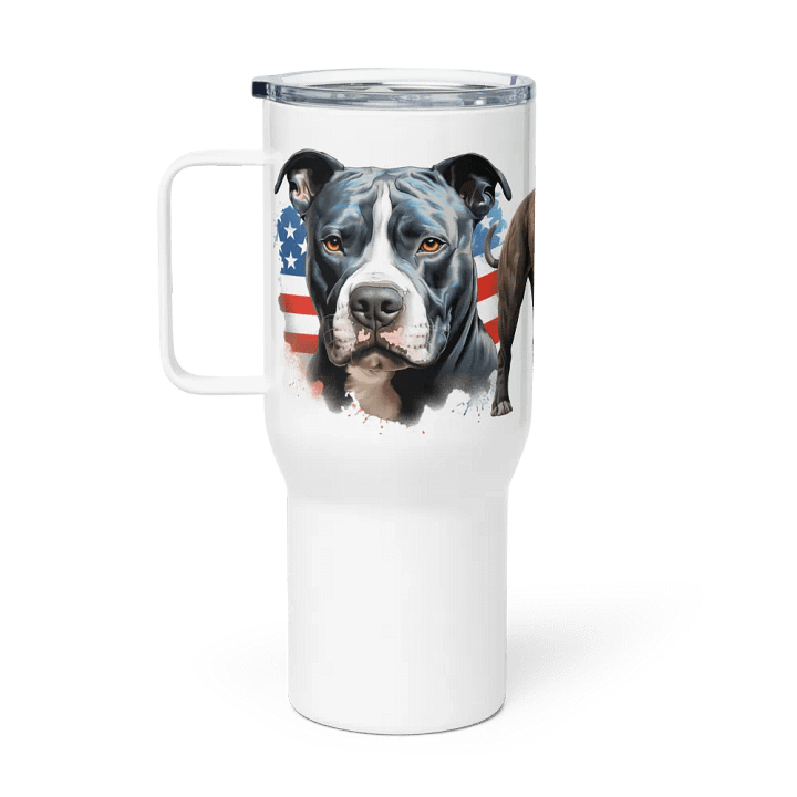 Patriotic Pups Travel Mug product image (1)