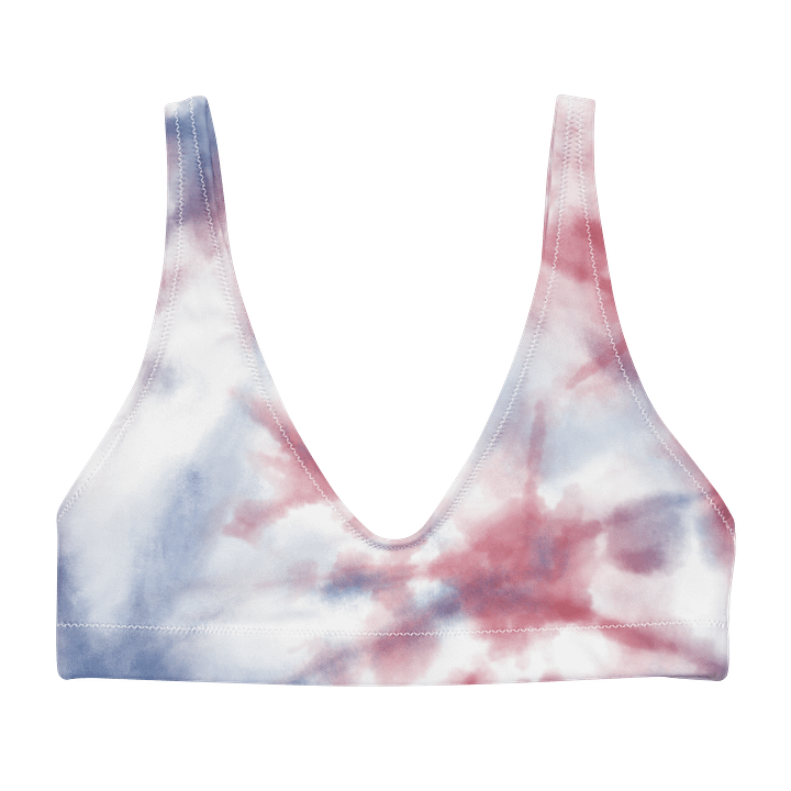 Dreamy Waters Tie-Dye Bikini Top product image (1)