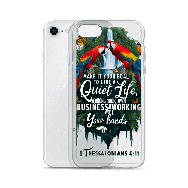 Live a Quiet Life iPhone Case product image (2)