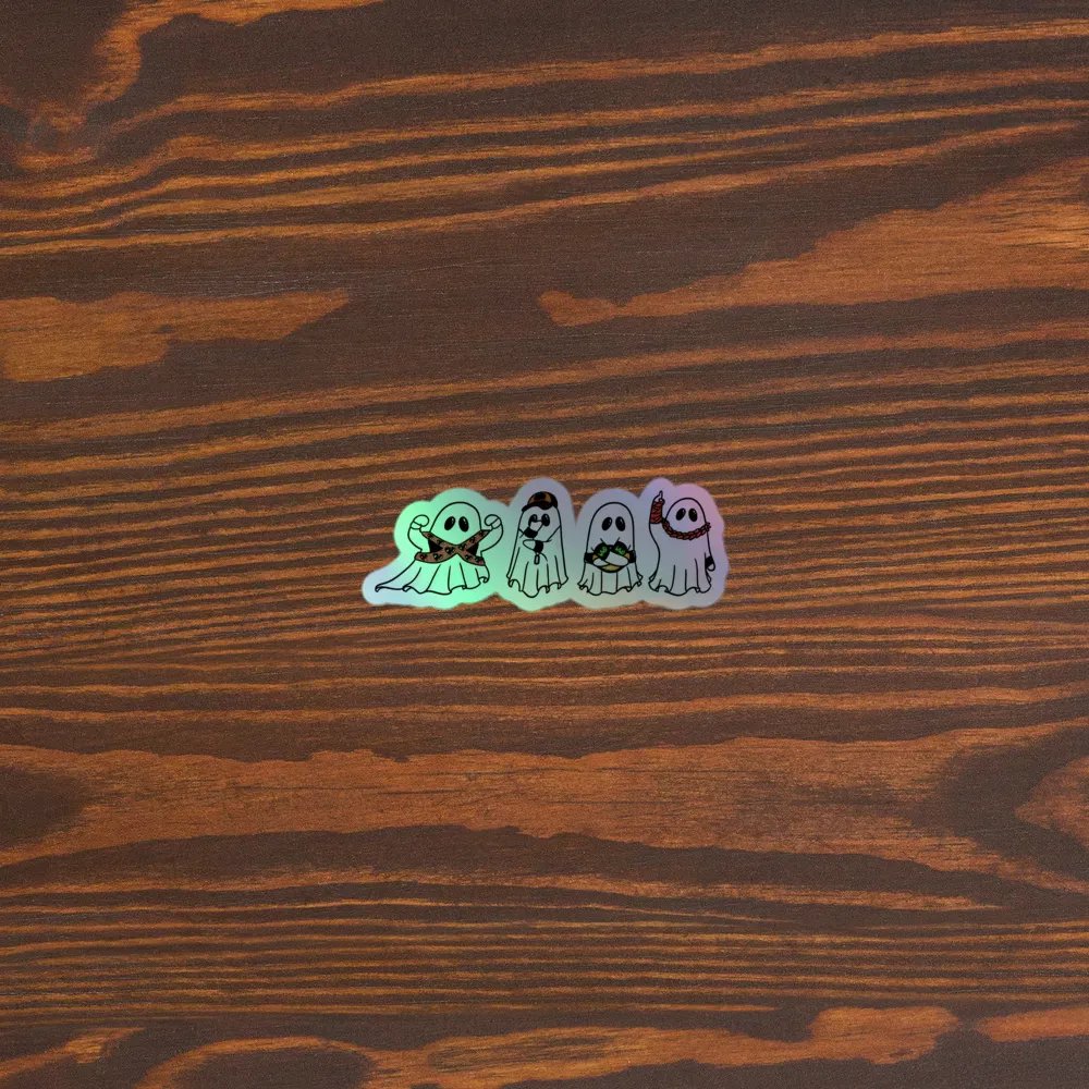 Acknowledge The Legends, Boo Holographic Stickers product image (3)