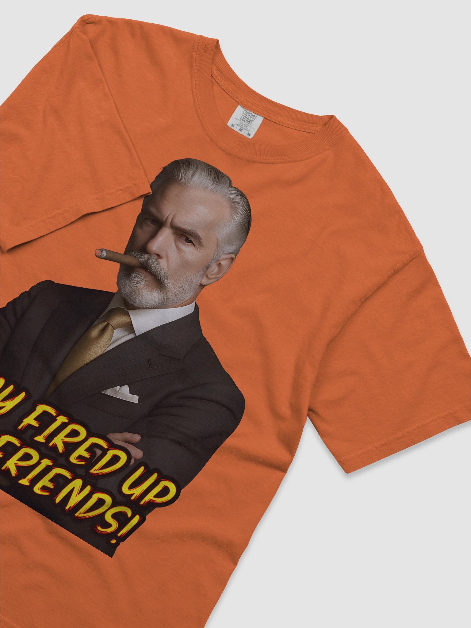 FIRED UP! Dynamic Flame Design T-Shirt product image (3)