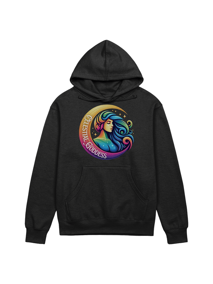 Celestial Crescent Moon Hoodie product image (1)