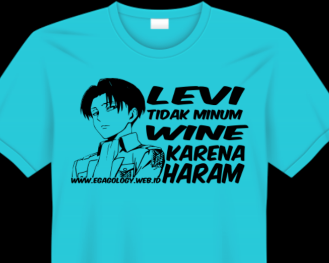 Kaos Levi tidak minum miras product image (1)